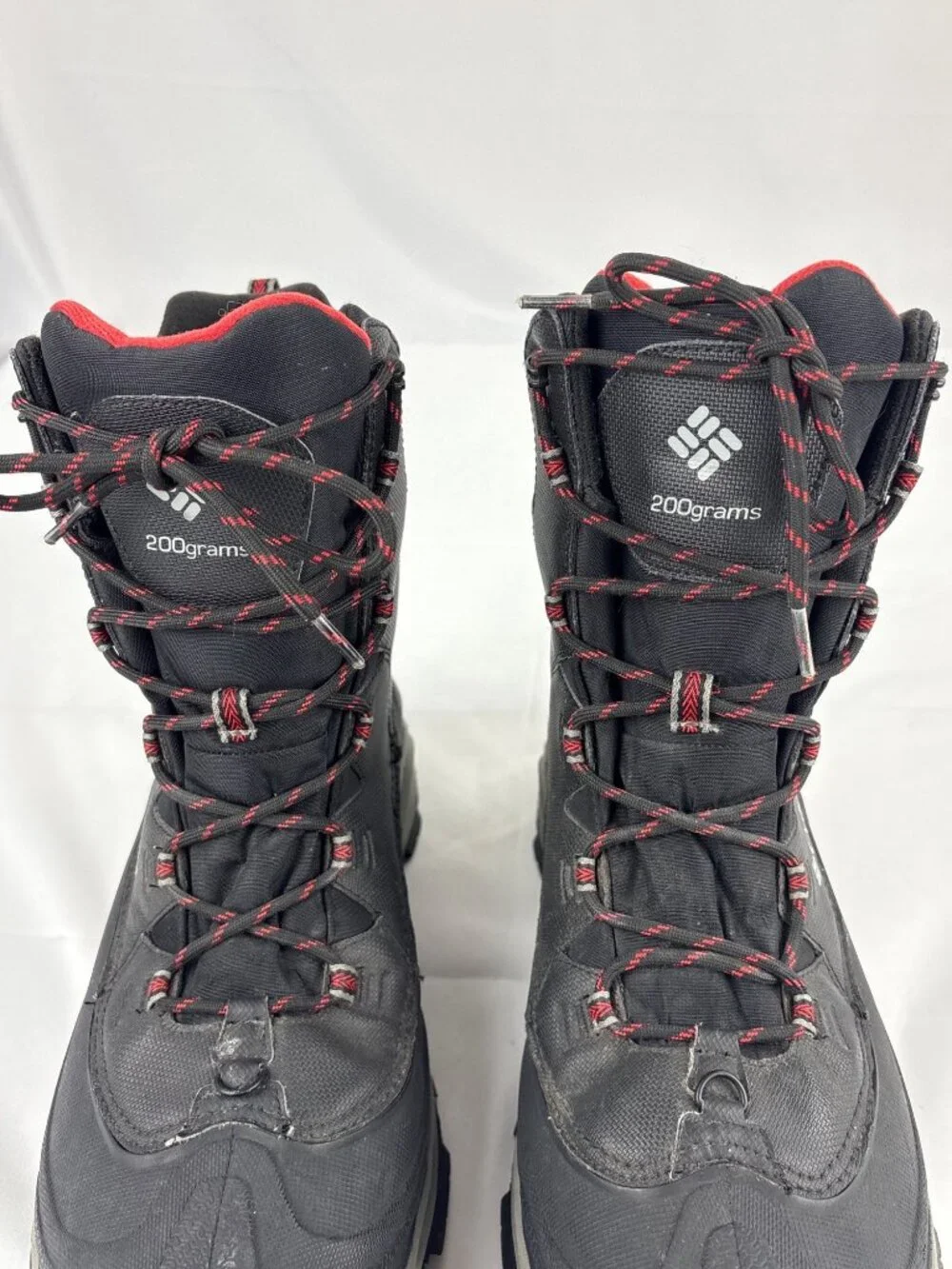 Columbia Bugaboot III Winter Snow Boots Gorpcore Utilitarian Heavy Duty Black Re